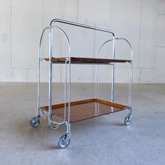 1960's Bremshey Gerlinol 'Dinette' folding serving / drinks trolley