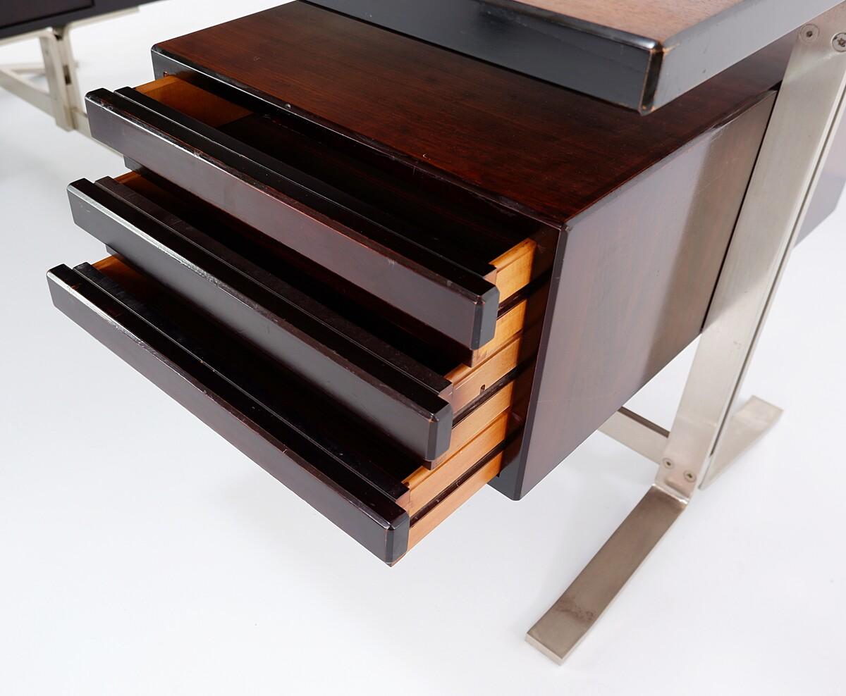 Mid Century Modern Forma Nova Desk and Return by Gianni Moscatelli, 1960s  3