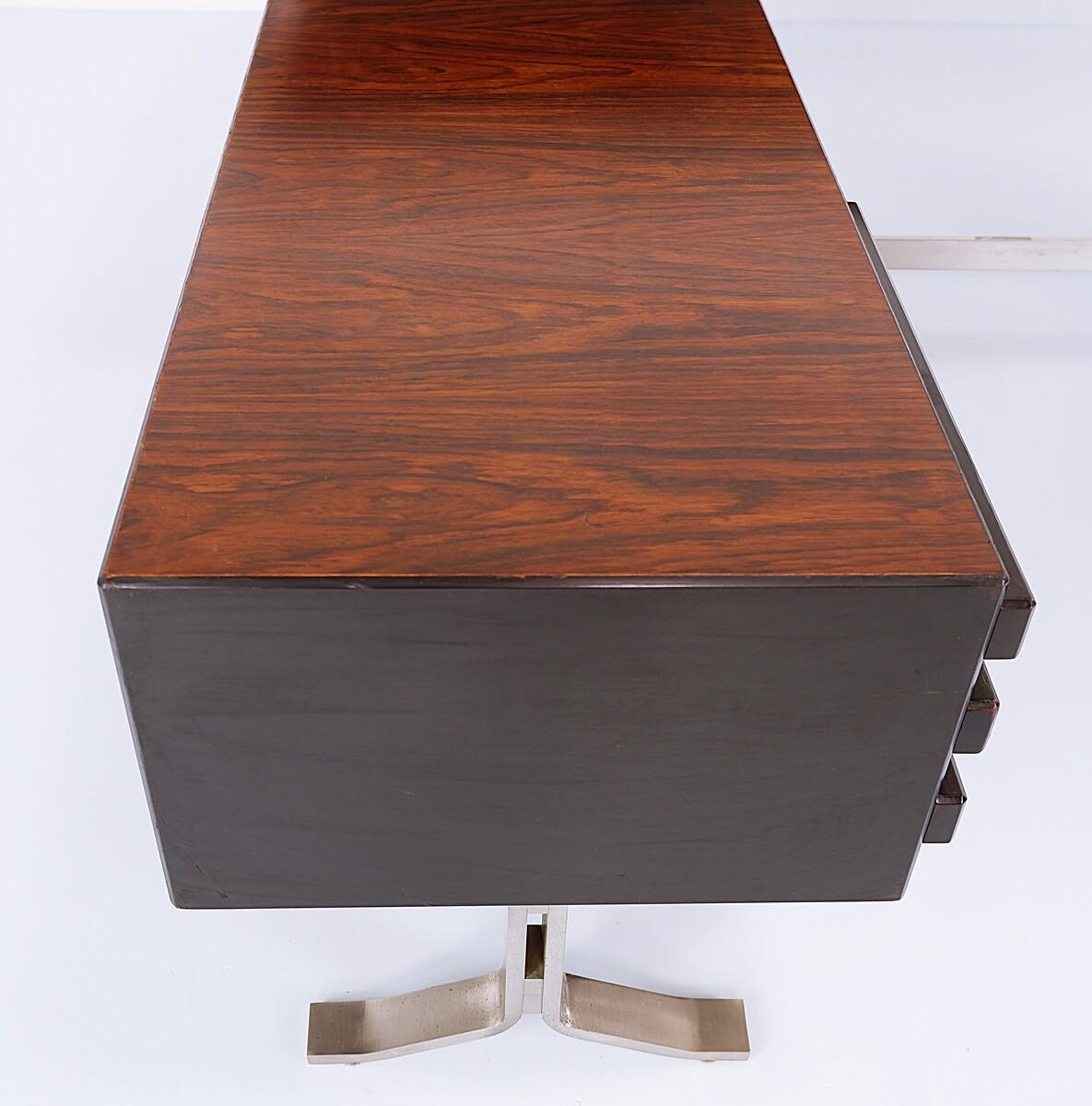 Mid Century Modern Forma Nova Desk and Return by Gianni Moscatelli, 1960s  4