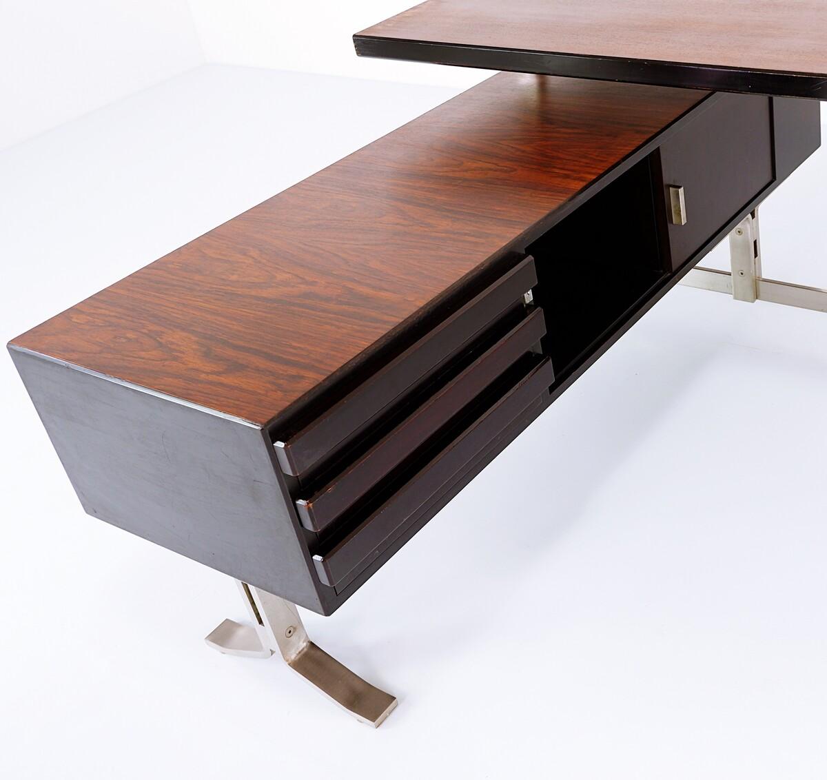 Mid Century Modern Forma Nova Desk and Return by Gianni Moscatelli, 1960s  5