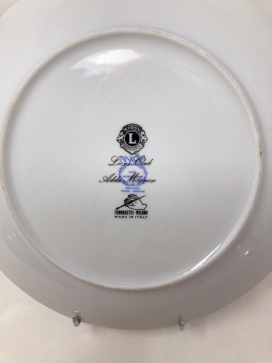Mid-20th Century Mid-Century Modern Fornasetti Plate, Italy For Sale