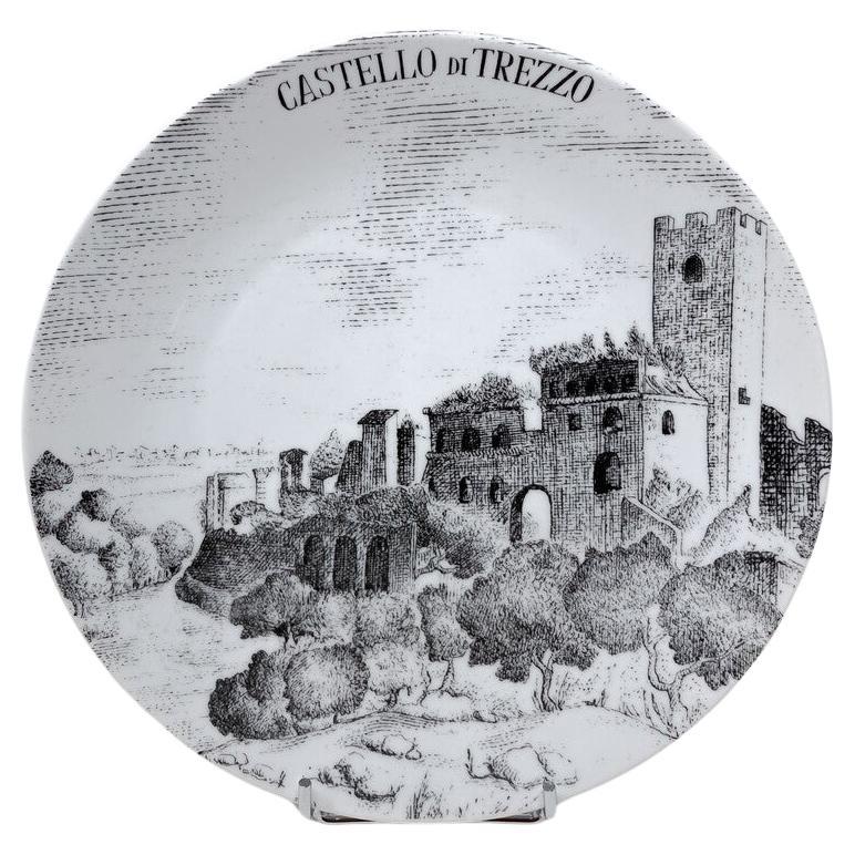 Mid-Century Modern Fornasetti Plate, Italy