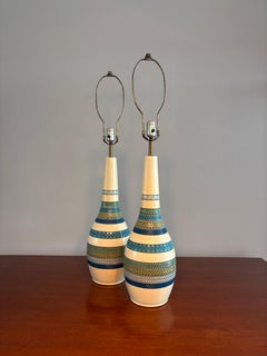 Mid Century Modern Fortune Lamp Company Table Lamps, a Pair