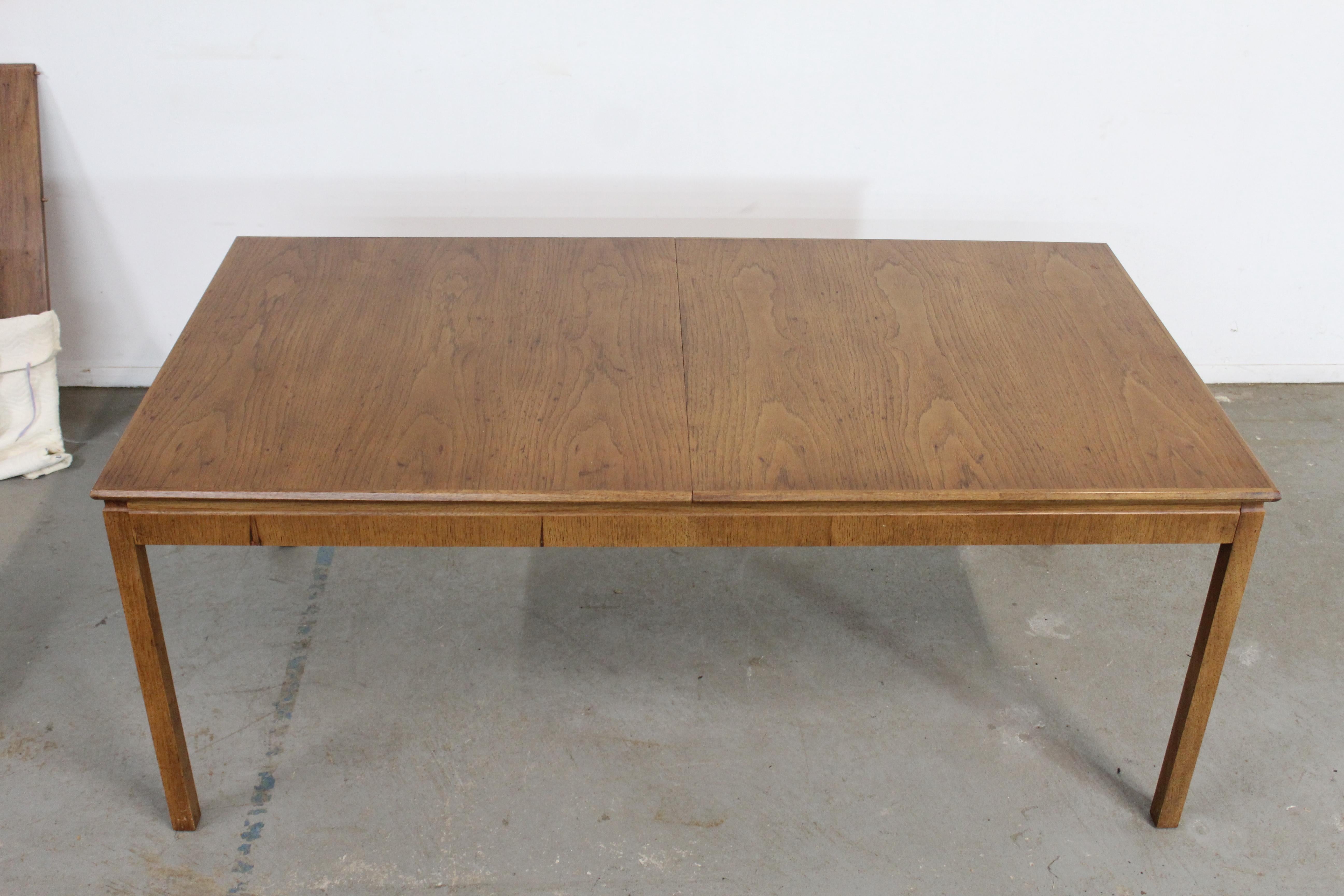 Mid-Century Modern Founders Dining Table W 2 Extensions For Sale 6