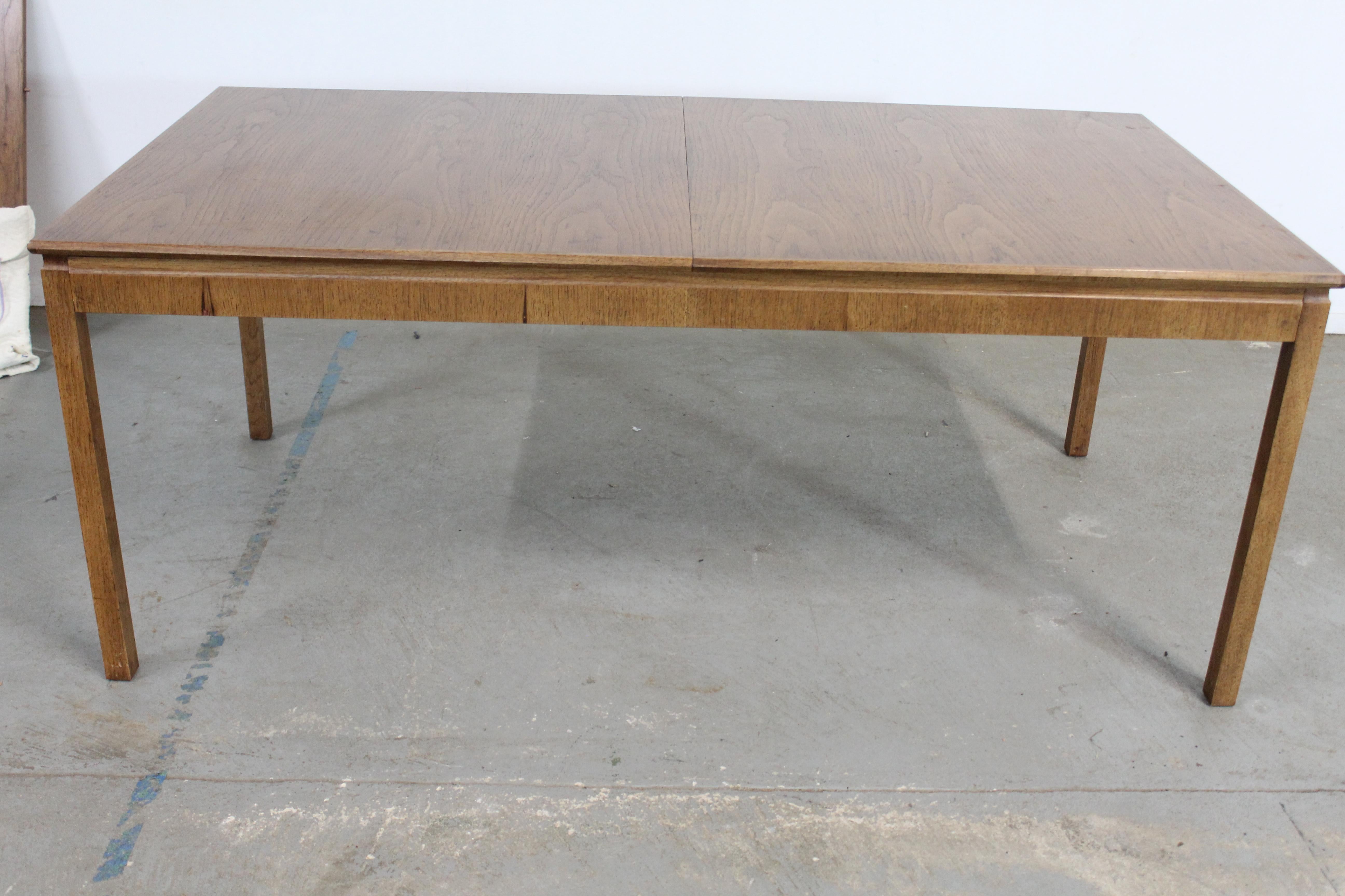 Mid-Century Modern Founders Dining Table W 2 Extensions For Sale 7