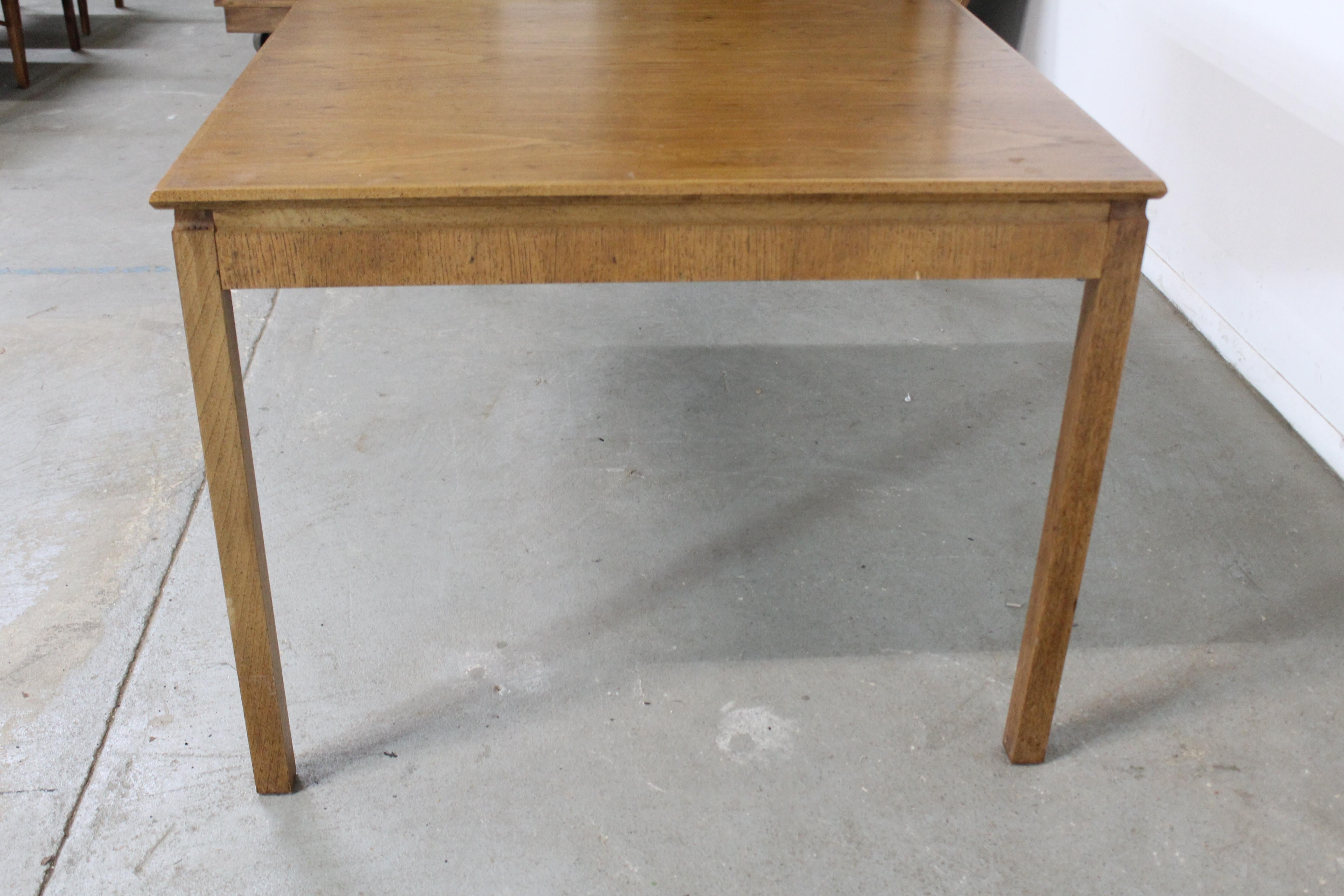 Walnut Mid-Century Modern Founders Dining Table W 2 Extensions For Sale