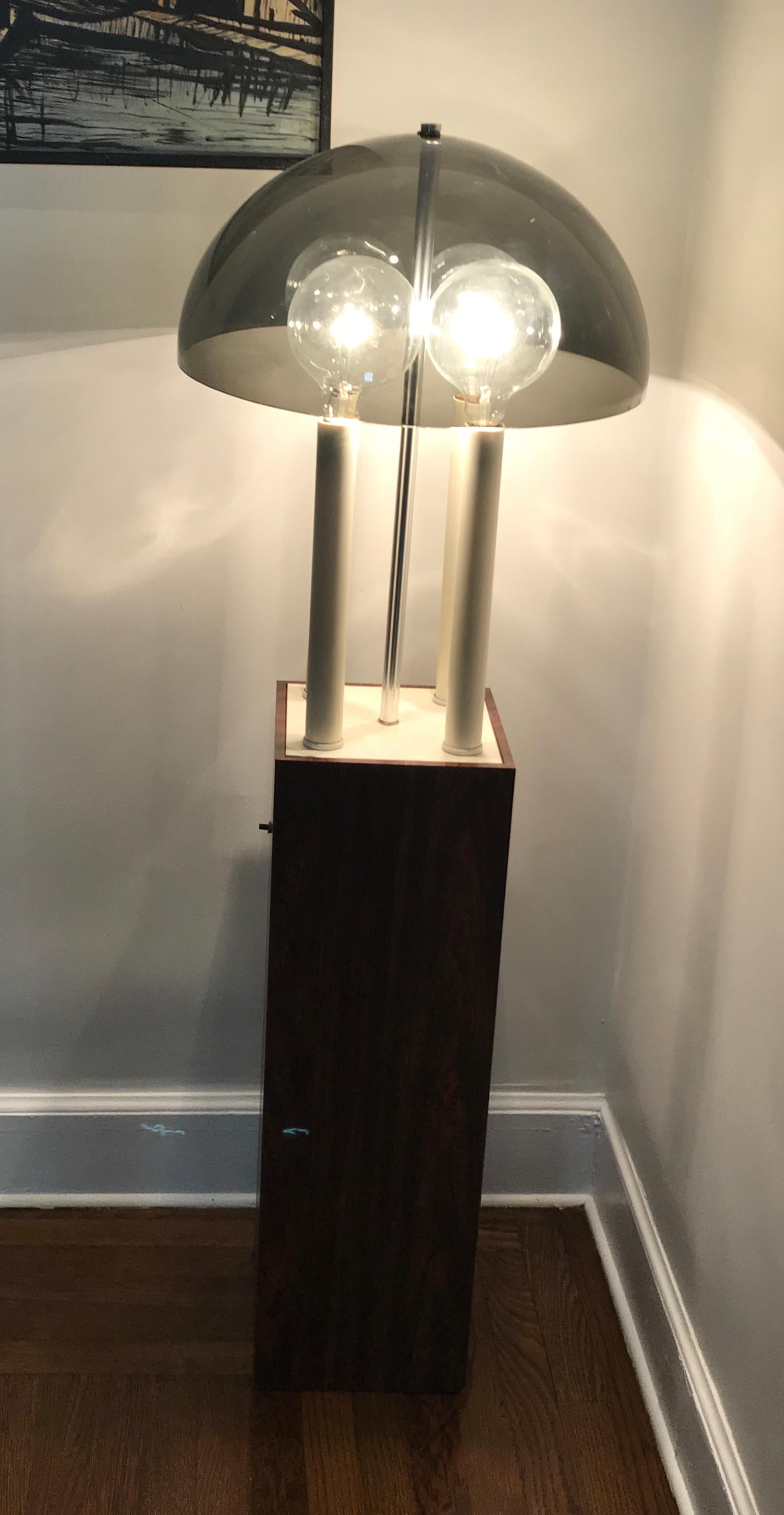 American Mid-Century Modern Four-Light Floor Lamp, Funky, 1970s