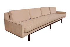 Mid-Century Modern Four Seat Sofa Attributed to Edward Wormley for Dunbar