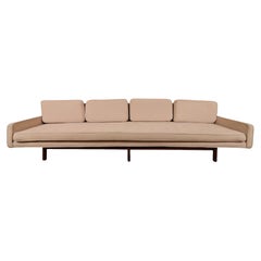 Mid-Century Modern Four Seat Sofa Attributed to Edward Wormley for Dunbar