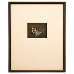 Mid-Century Modern Framed Black and White Michael Kenna Photograph