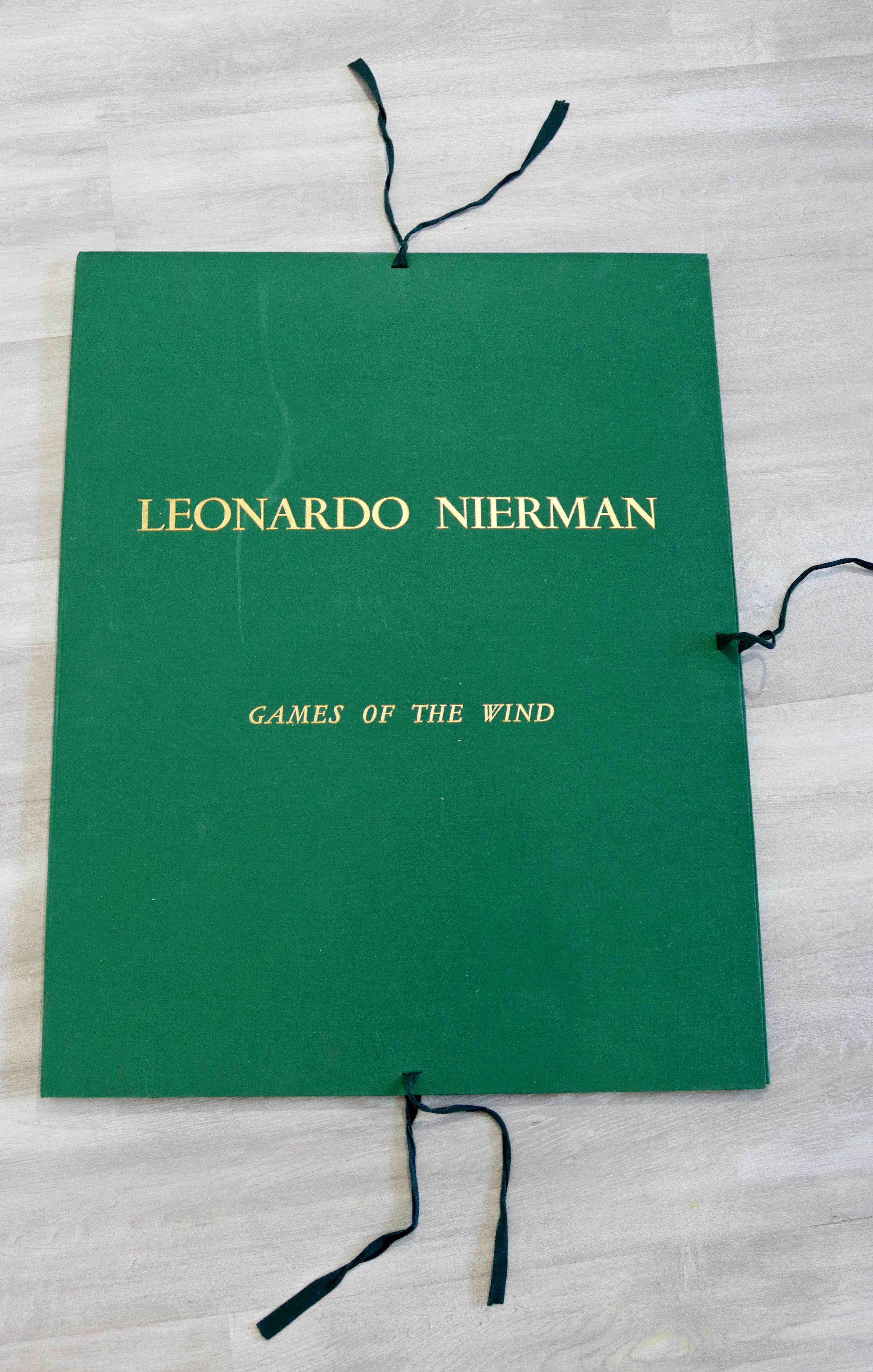 Mid-Century Modern Framed Leonardo Nierman Suite of Signed Color Etchings, 1970s 3