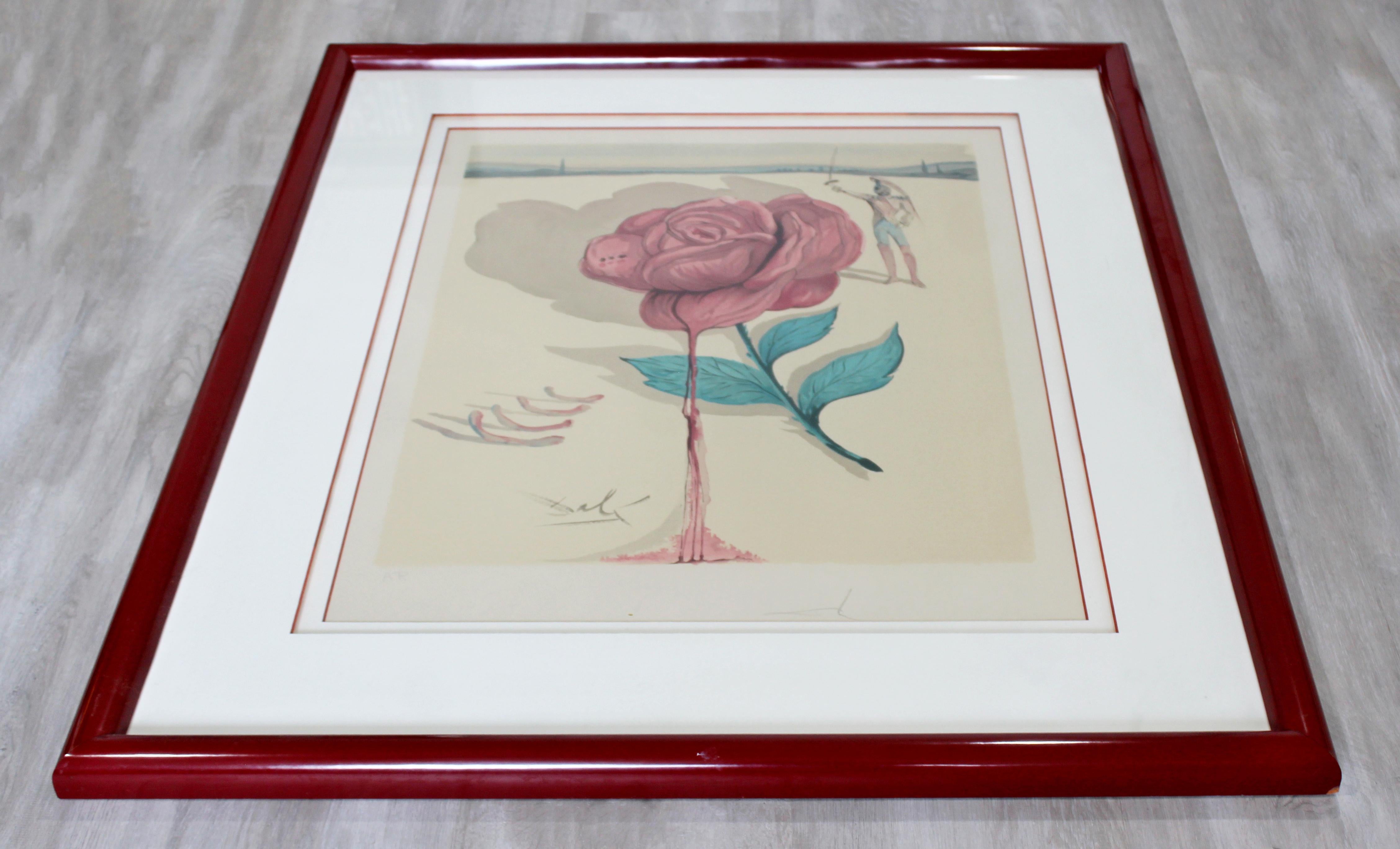 For your consideration is a magnificent, framed A.P. lithograph, 