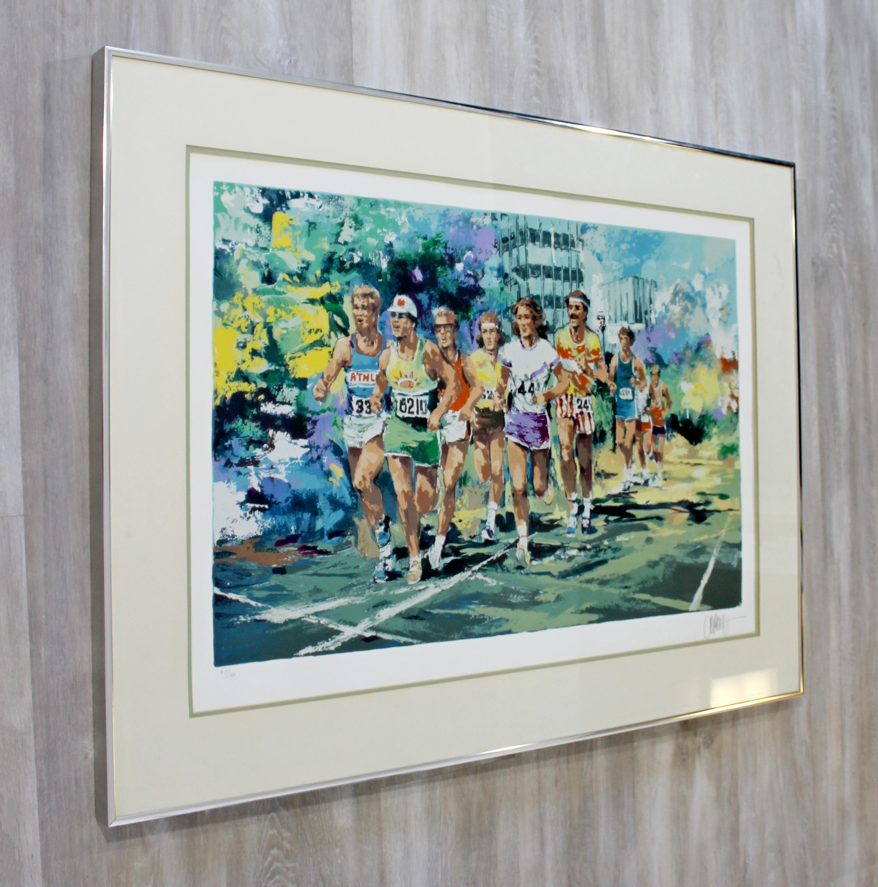 For your consideration is a vibrant, framed serigraph, entitled 