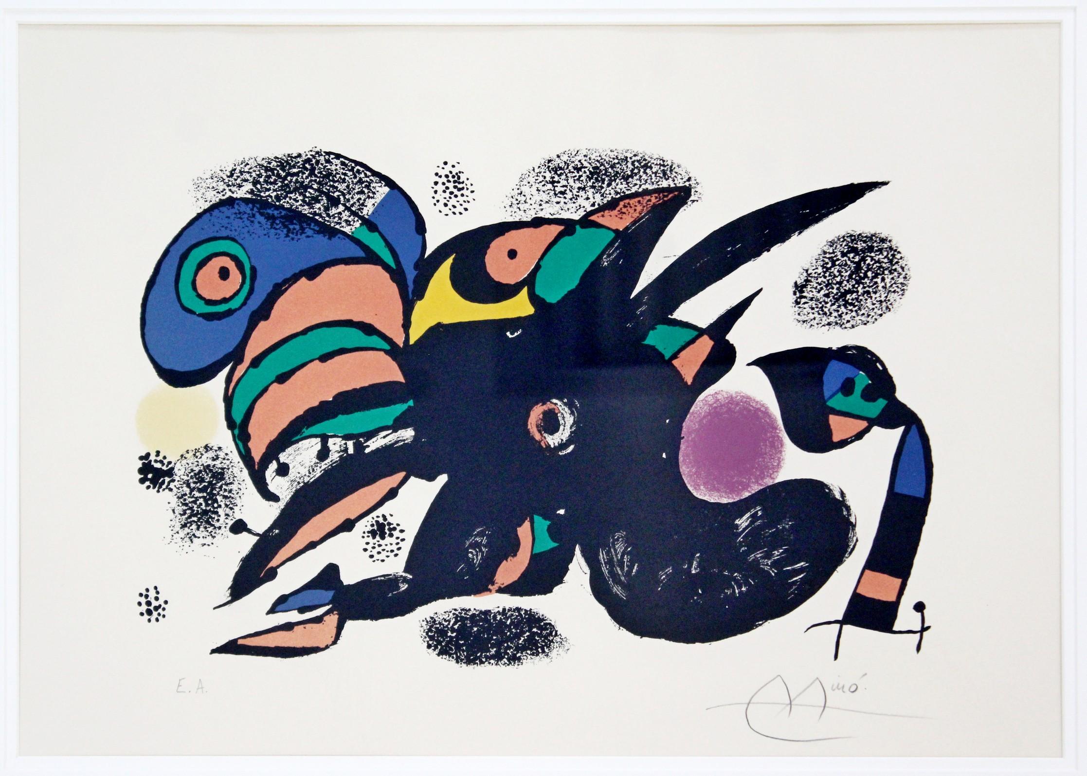 For your consideration is a Joan Miro 