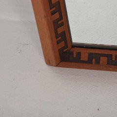 Mid-Century Modern Frank Lloyd Wright Mirror or Frame