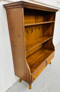 Mid-Century Modern Franklin Shockey Pine Bookcase