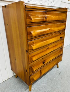 Mid-Century Modern Franklin Shockey Pine High Chest