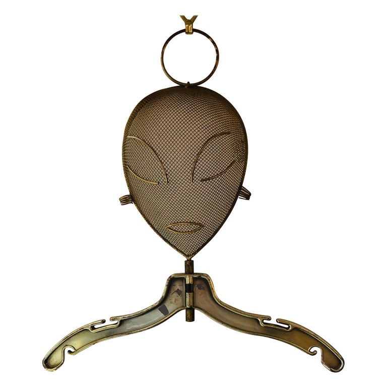 MidCentury Modern Frederic Weinberg Bronze Painted Metal Mannequin