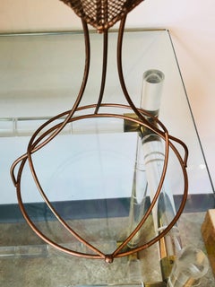 Mid-Century Modern Frederic Weinberg Bronze Painted Metal Mannequin Head & Neck