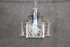 Mid Century Modern Frederick Raymond Art Deco Style Chandelier