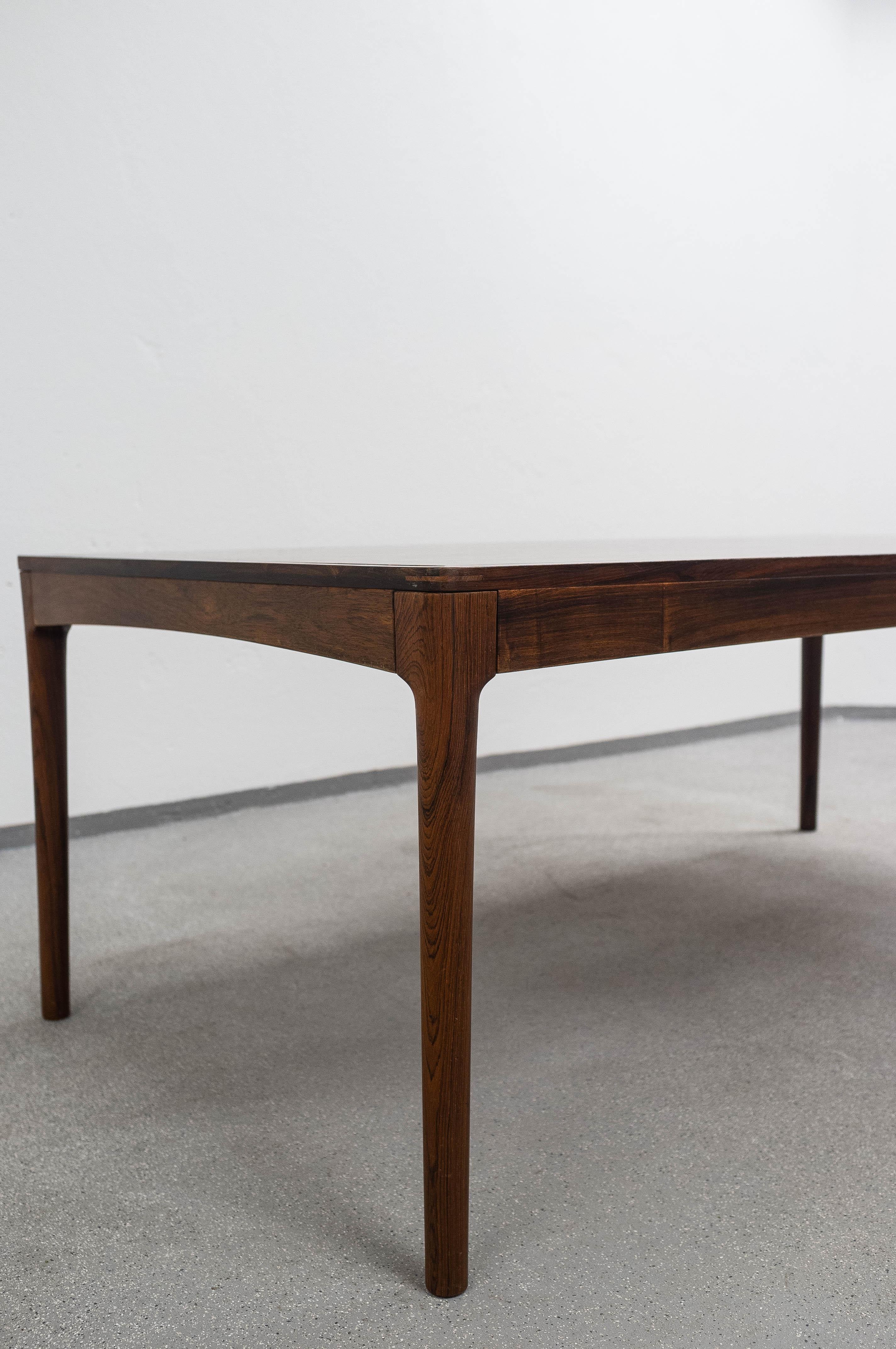 Norwegian Mid-Century Modern Fredrik Kayser Rosewood Coffee Table For Sale