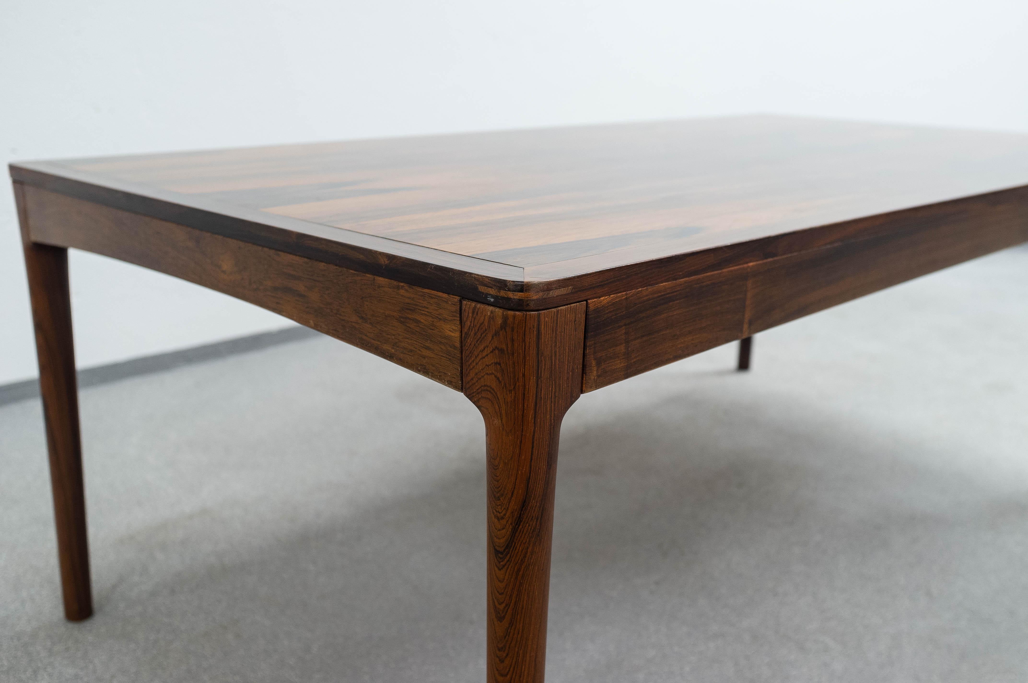 Mid-20th Century Mid-Century Modern Fredrik Kayser Rosewood Coffee Table For Sale