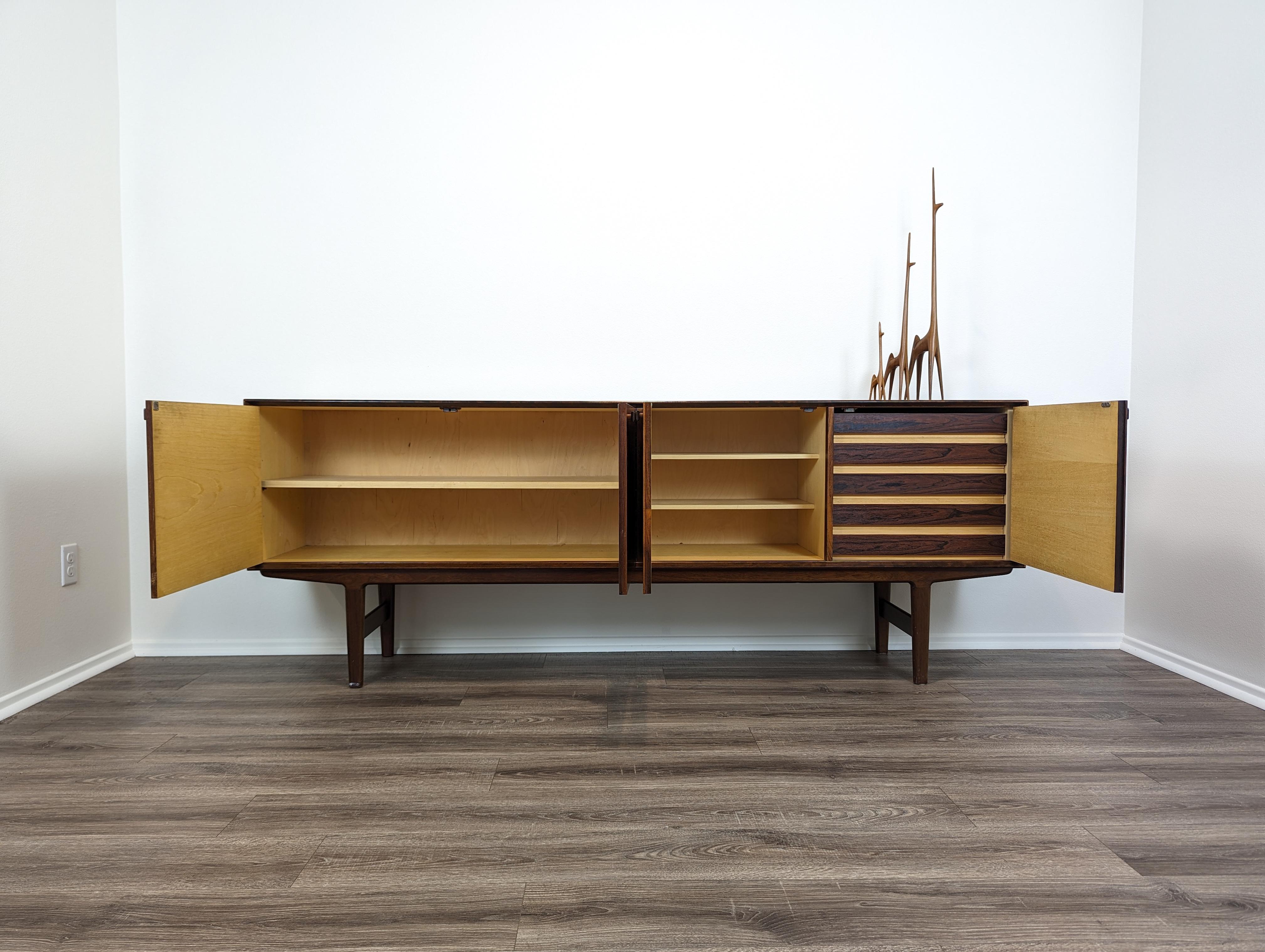 Mid-Century Modern Mid Century Modern Fredrik Kayser Sideboard by Viken Norway, c1960 For Sale