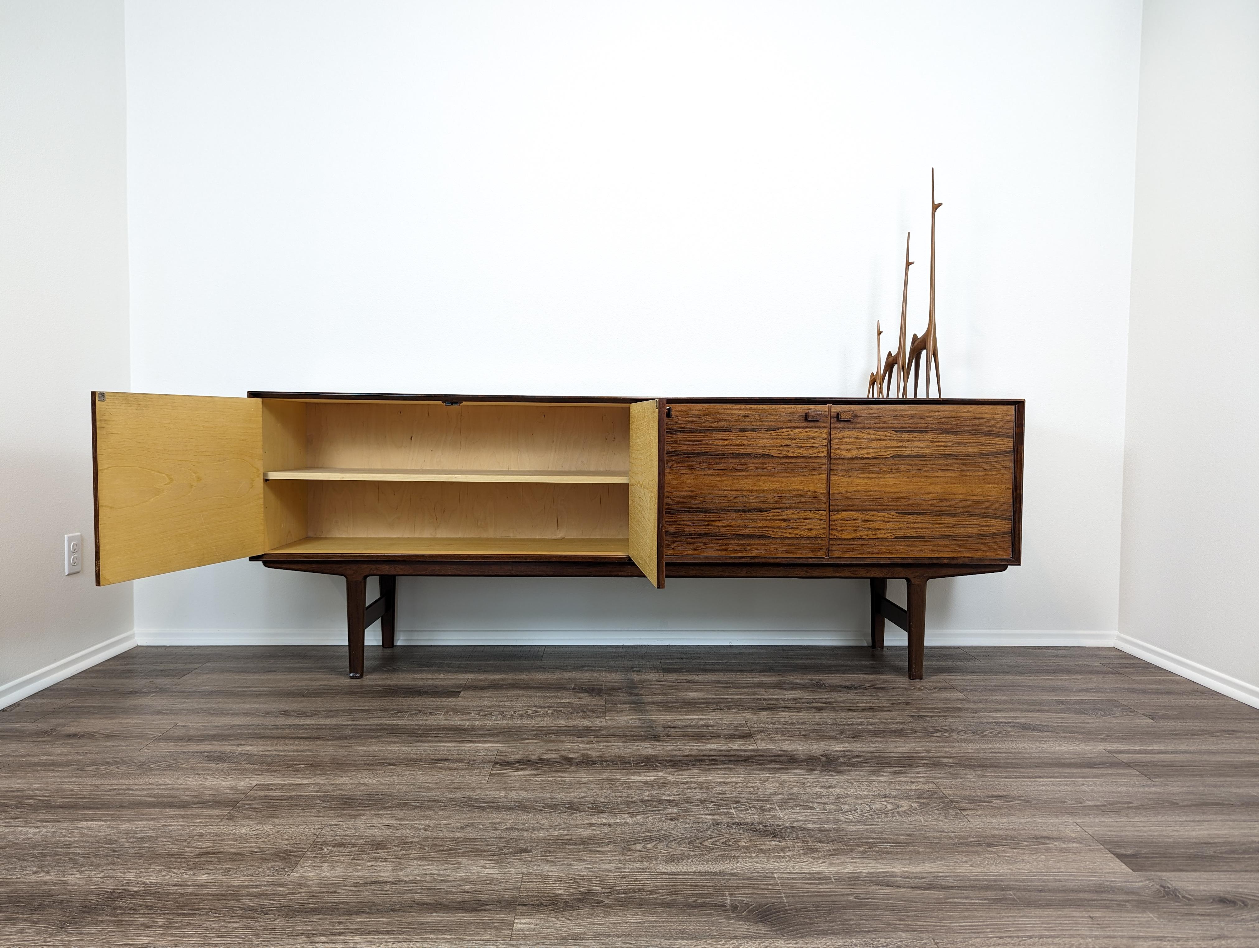 Mid-20th Century Mid Century Modern Fredrik Kayser Sideboard by Viken Norway, c1960 For Sale