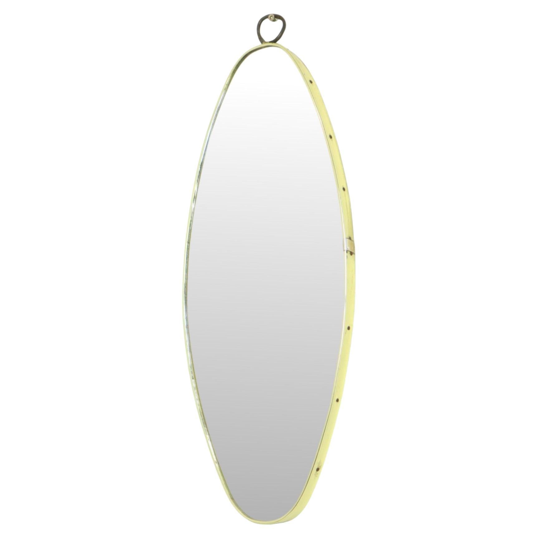 Specchio a forma libera del Mid Century Modern anni '50 Rockabilly