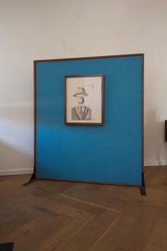 Mid-Century Modern Freestanding Partition