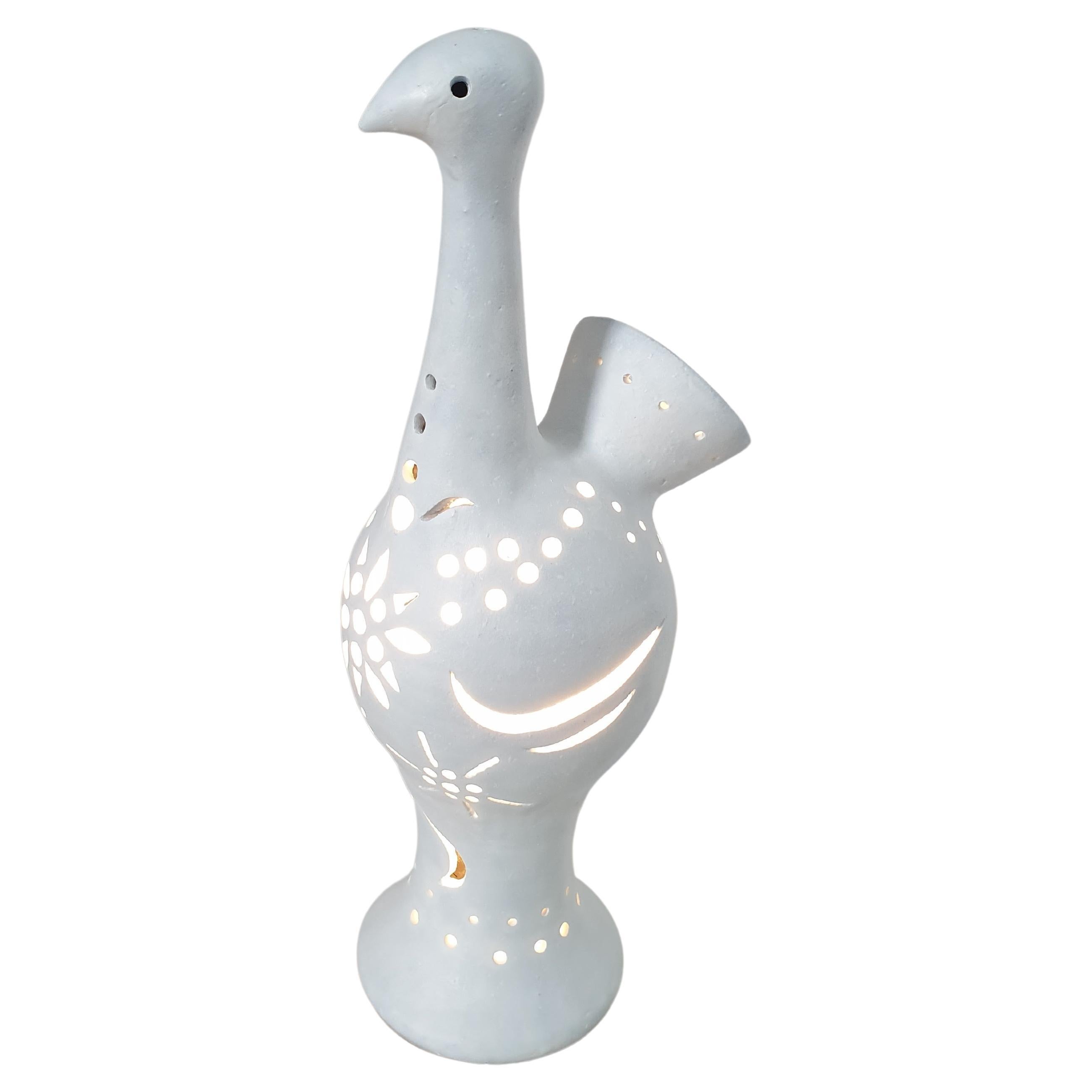 Lampe de table en céramique française mi-siècle moderne en vente