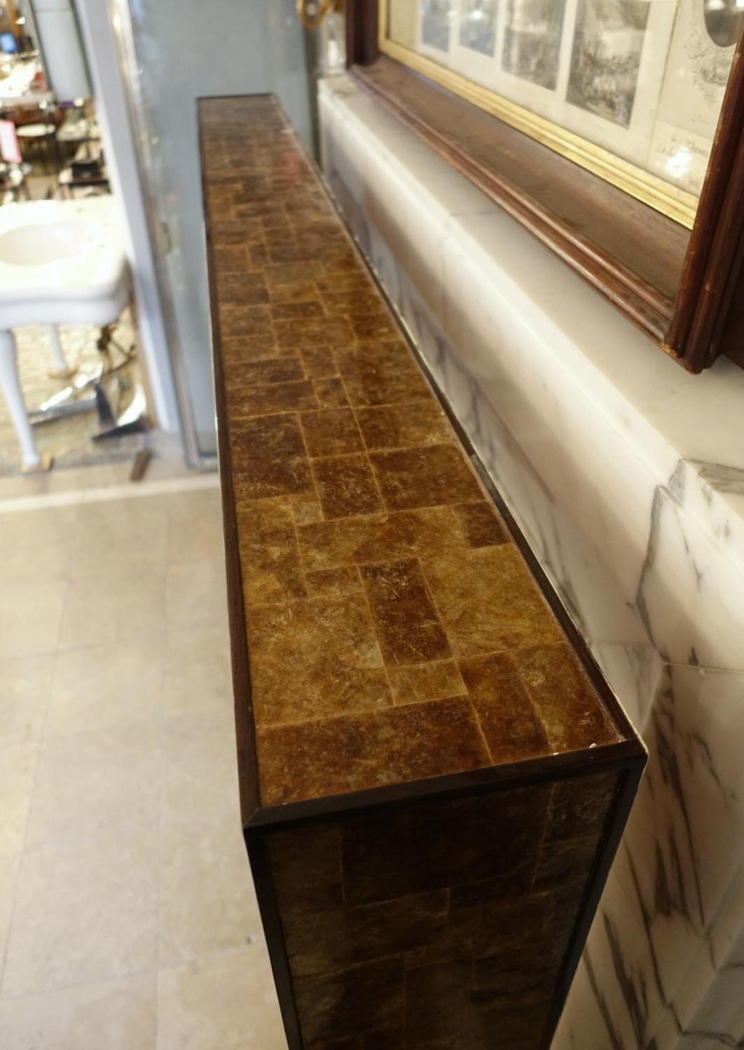 mid century modern fireplace surround