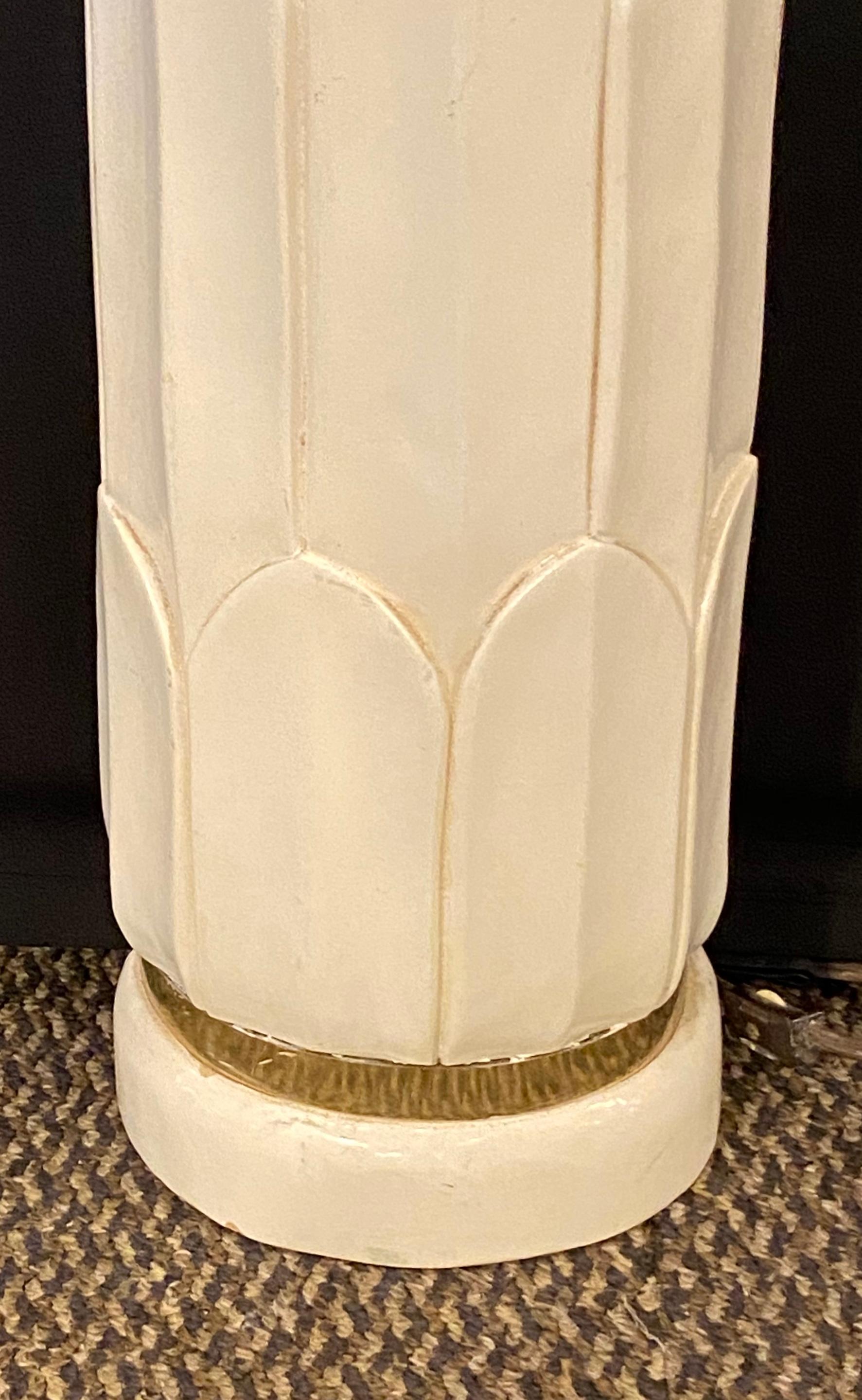 Mid-Century Modern French Torchère Palm Tree Floor Lamp Manner of Serge Roche 4