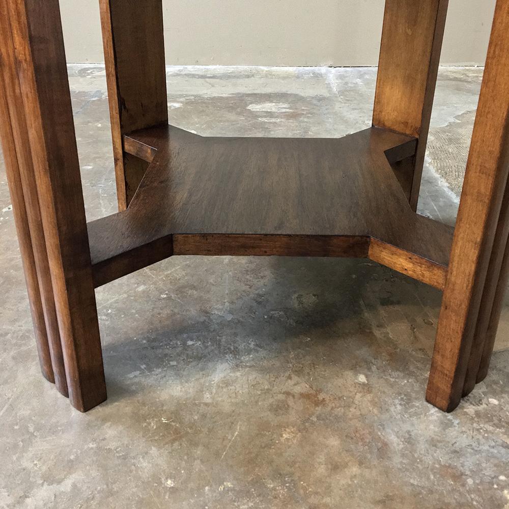 Mid-20th Century Mid-Century Modern French Walnut End Table