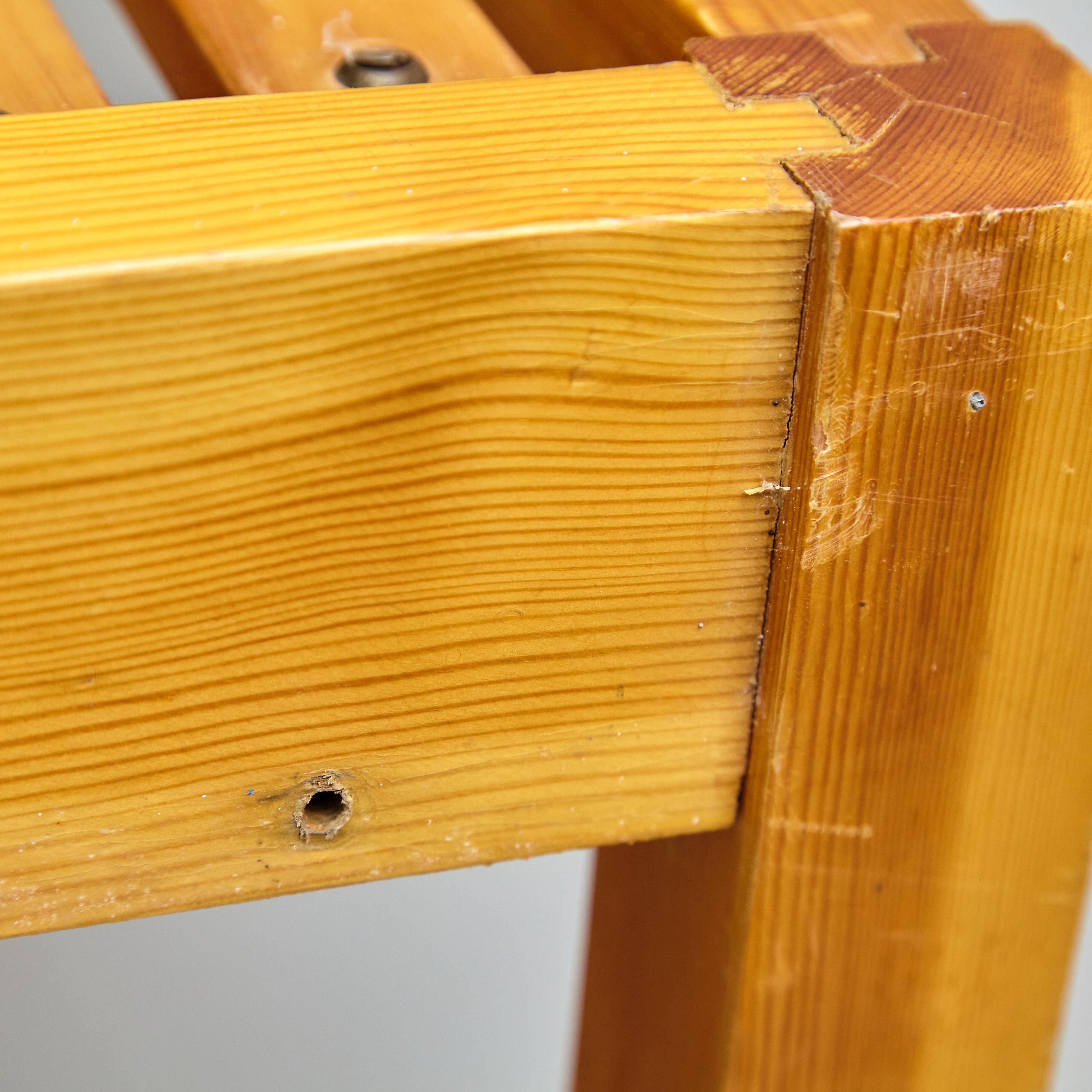 Table basse en bois française The Modernity, circa 1950 en vente 4