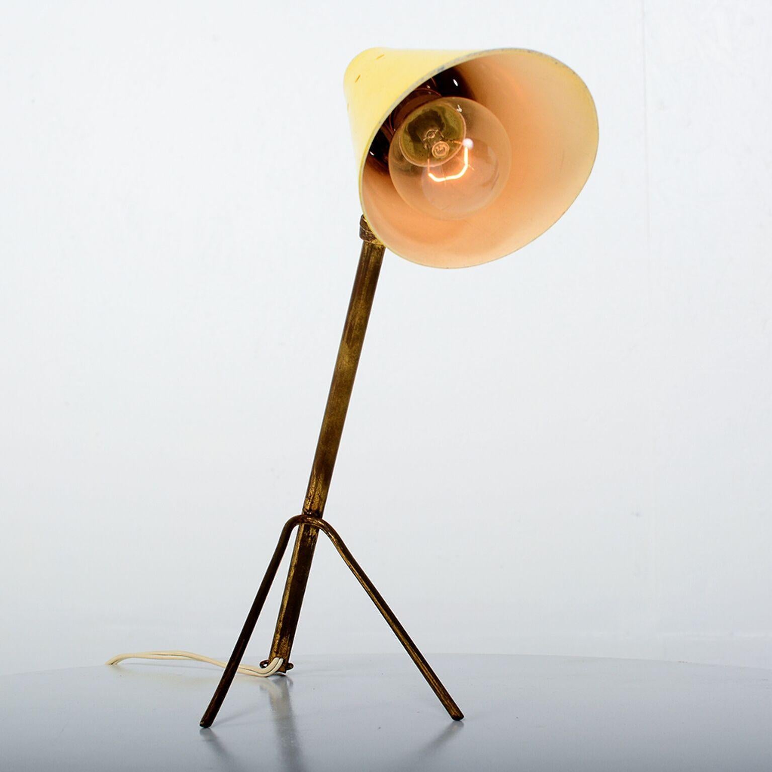 Mid-Century Modern French Yellow Cocotte Table or Wall Lamp, France, 1950s 3