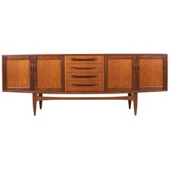 Mid-Century Modern "Fresco" Teak Credenza by G-Plan