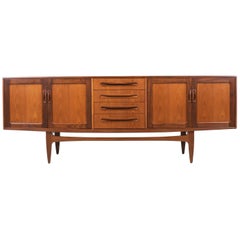 Mid-Century Modern "Fresco" Teak Credenza by G-Plan 