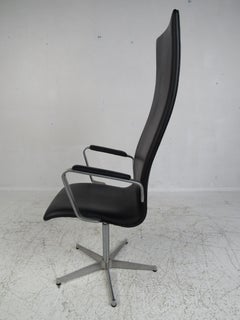 Mid-Century Modern Fritz Hansen Swivel Office Chair