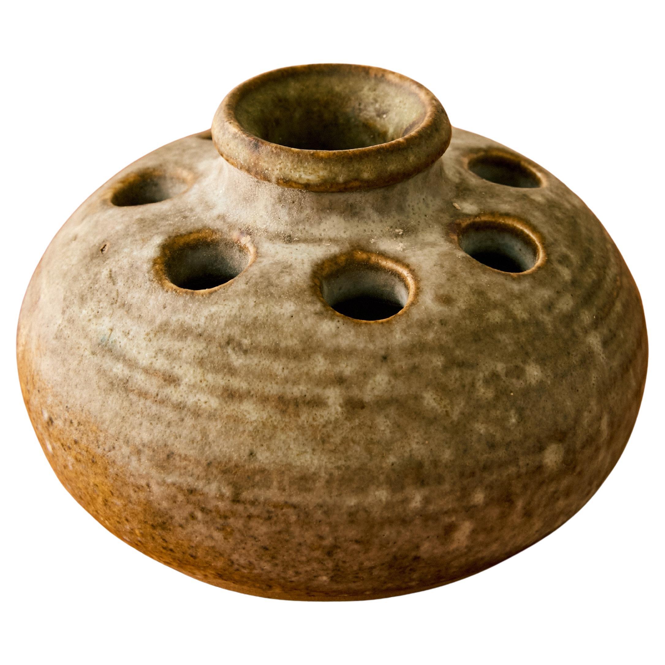 Vaso a forma di rana del Mid Century Modern