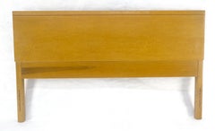 Mid Century Modern Full Size Blond Birds Eye Maple Headboard Bed MINT!