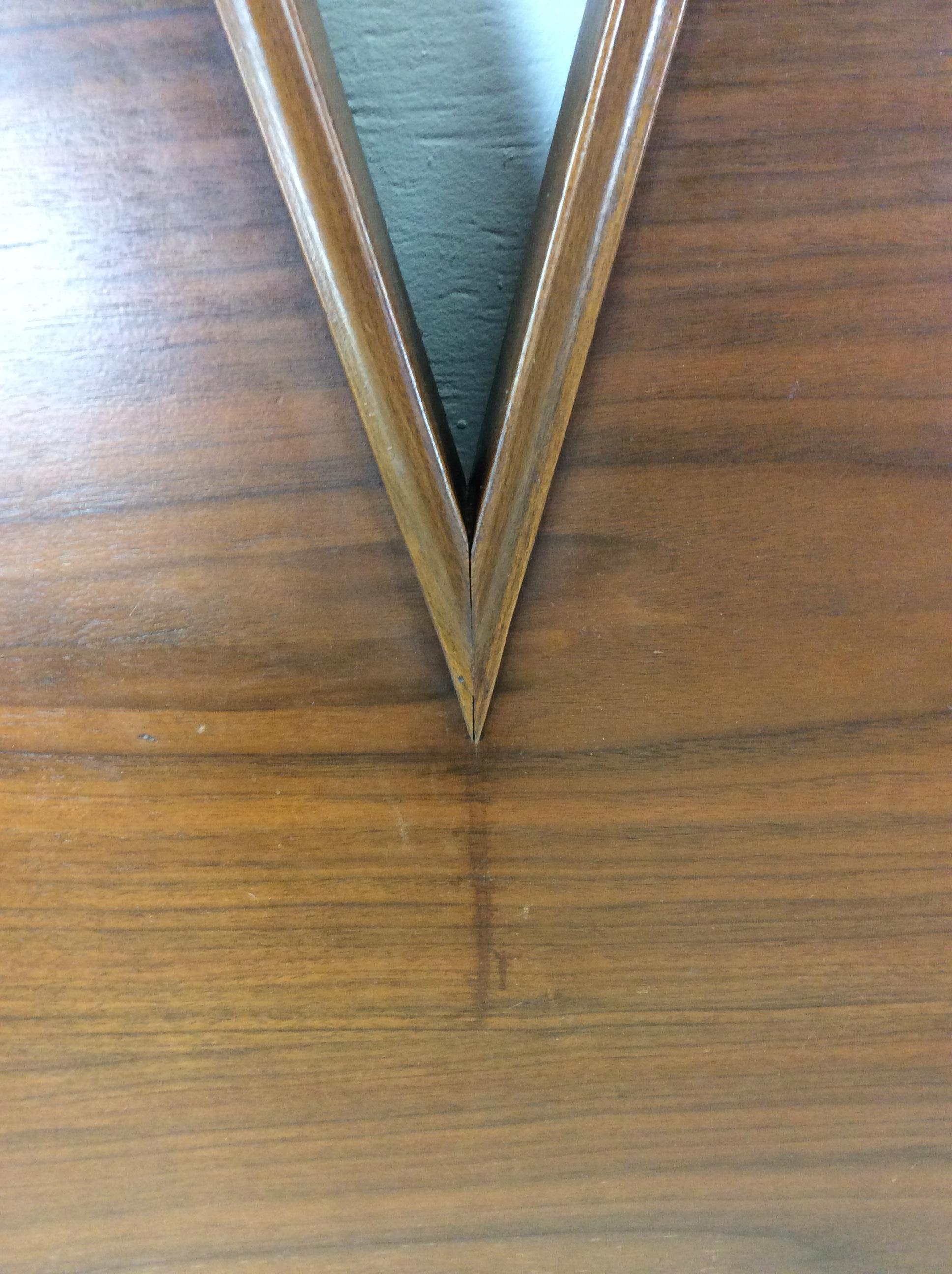 Mid century modern full size headboard by Albert Parvin For Sale 3