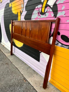 Mid Century Modern Full Size Headboard by Coleman of Virginia. Circa 1960s