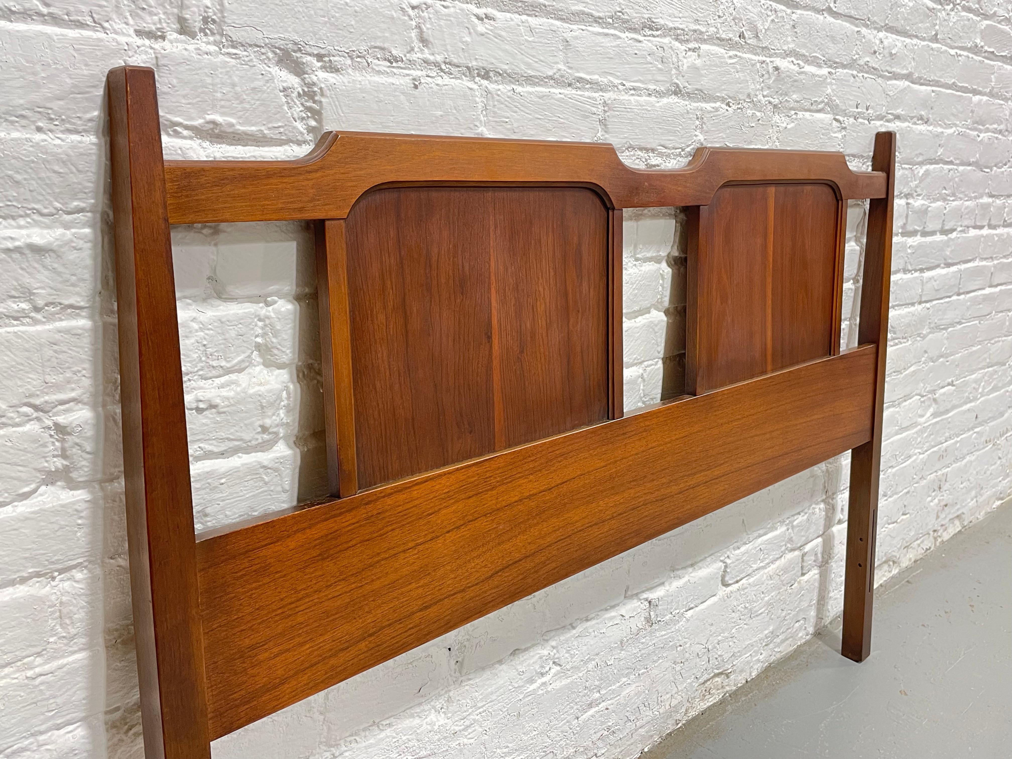 Mid-20th Century Mid Century MODERN Full Size HEADBOARD, c. 1960's For Sale