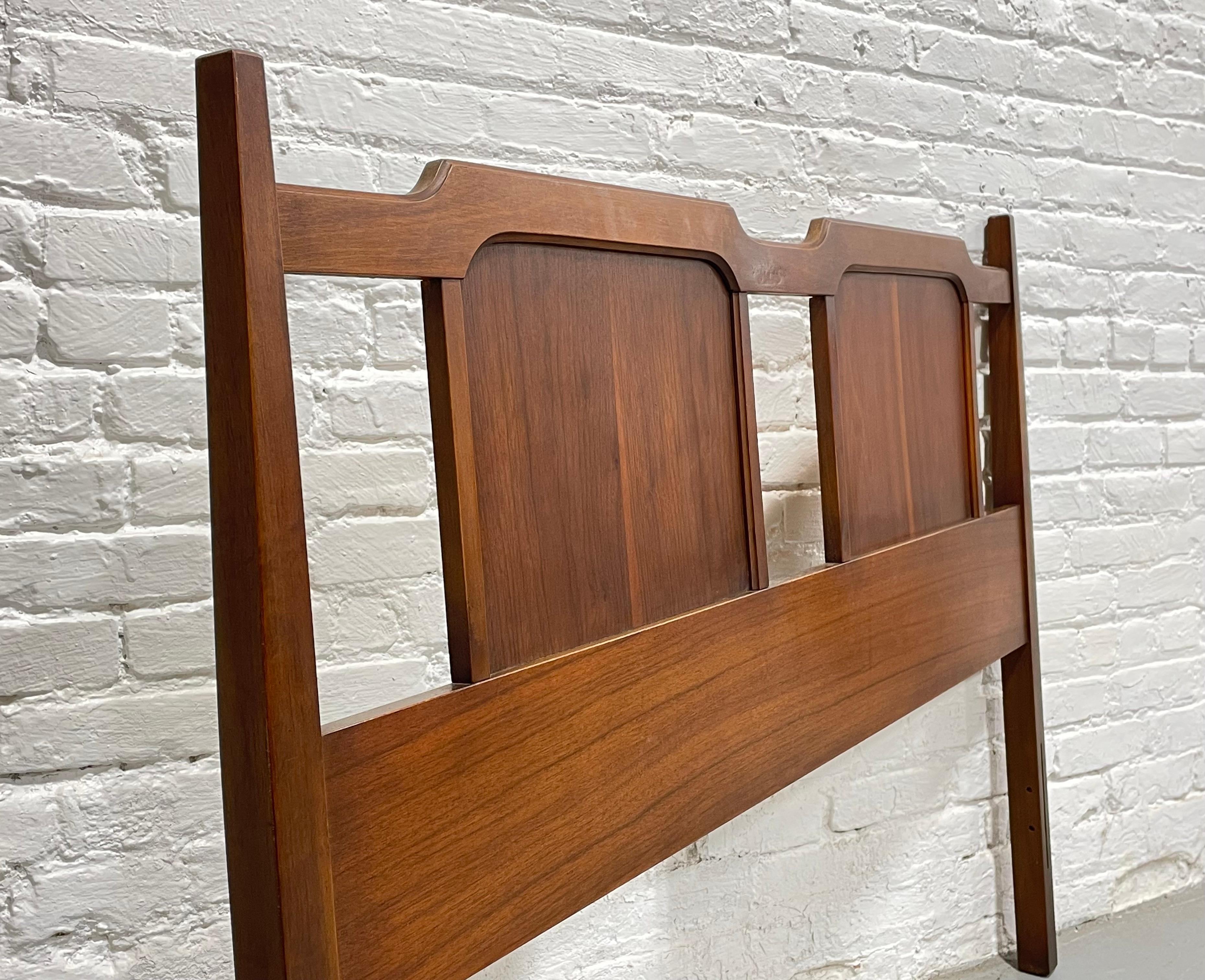 Mid Century MODERN Full Size HEADBOARD, c. 1960's For Sale 1