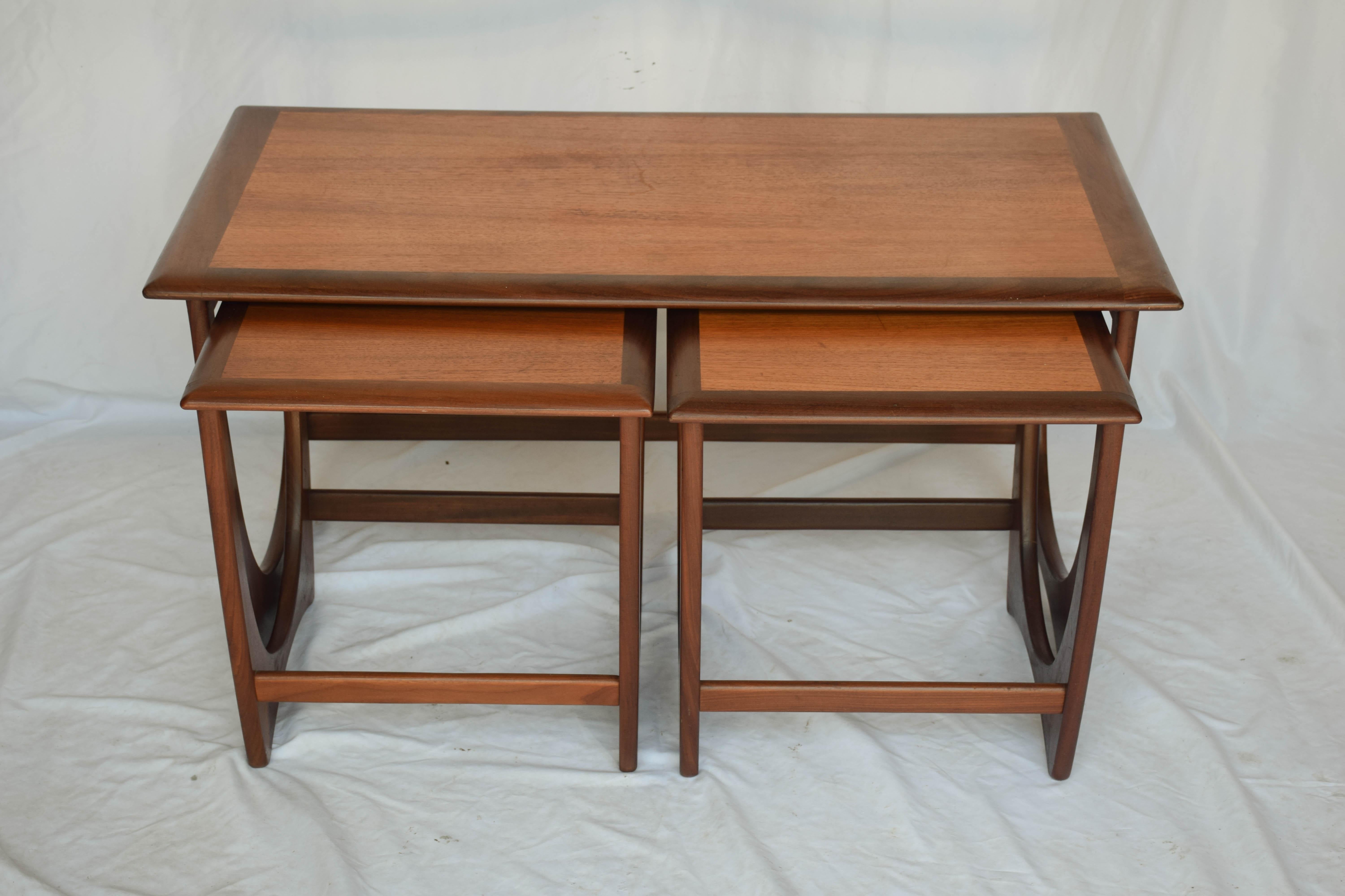 Mid-Century Modern G Plan Astro Nesting Tables 14