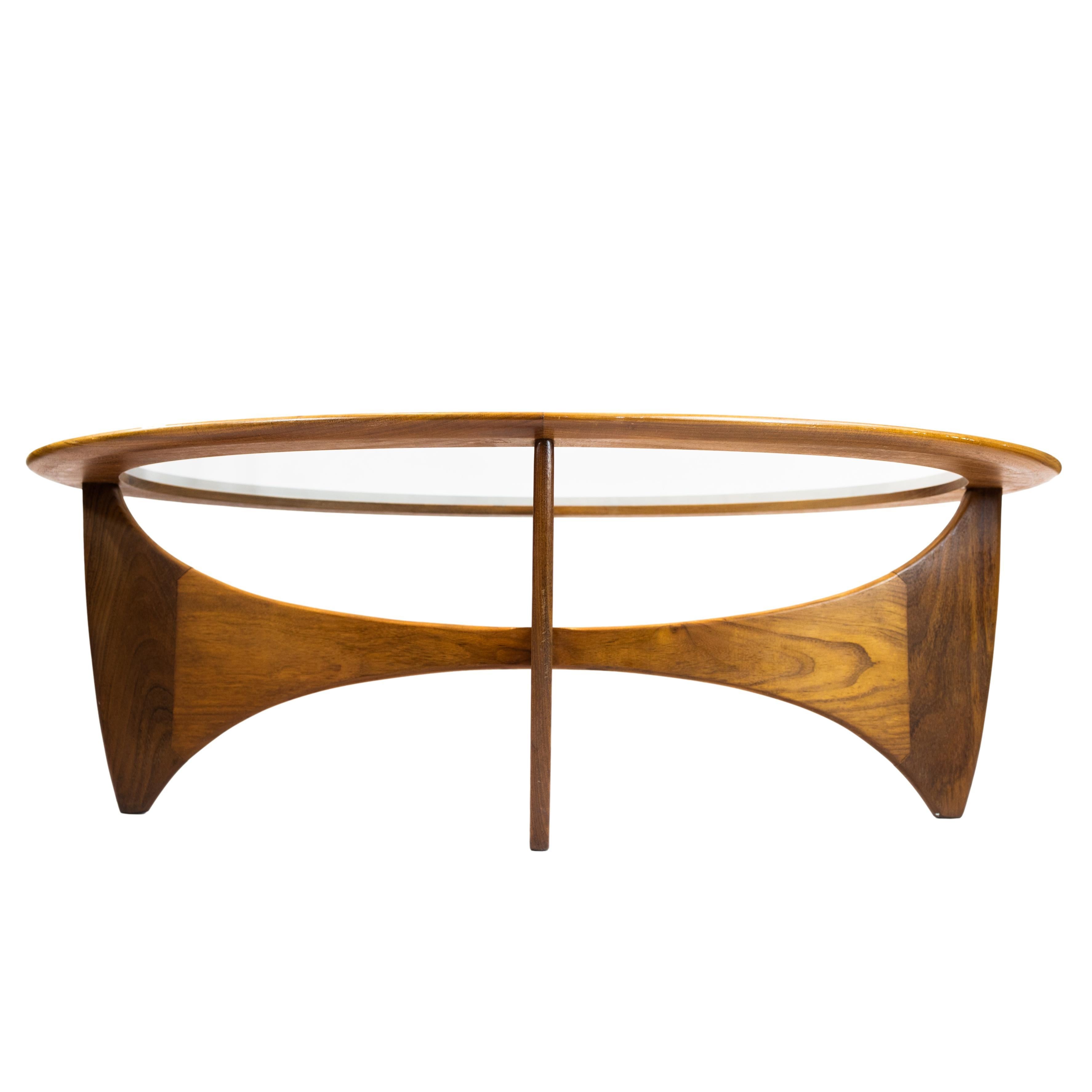 Mid-Century Modern G-Plan 'Astro' Oval Coffee Table, Teak, ca. 1960, W-48ins 2