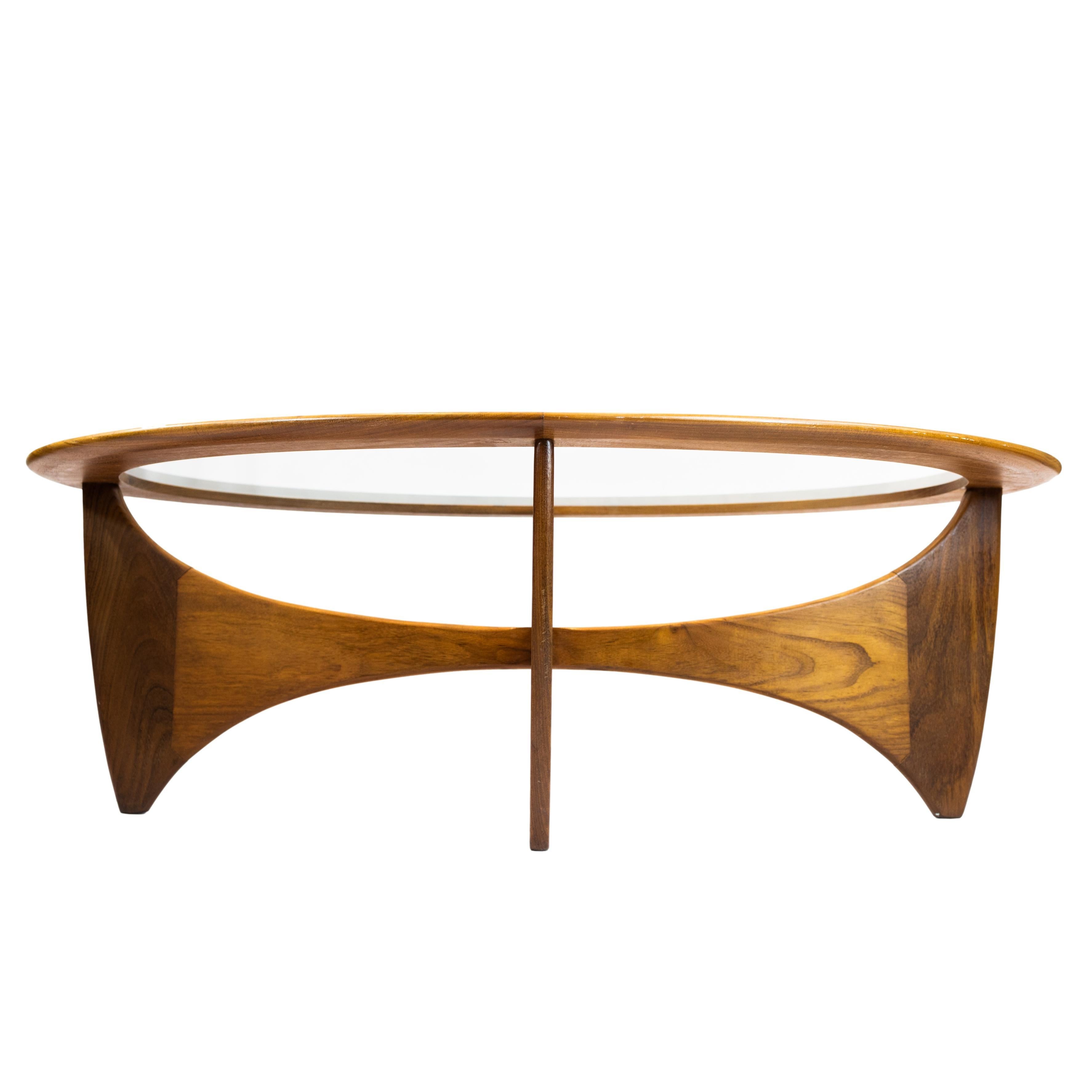 Mid-Century Modern G-Plan 'Astro' Oval Coffee Table, Teak, ca. 1960, W-48ins 3