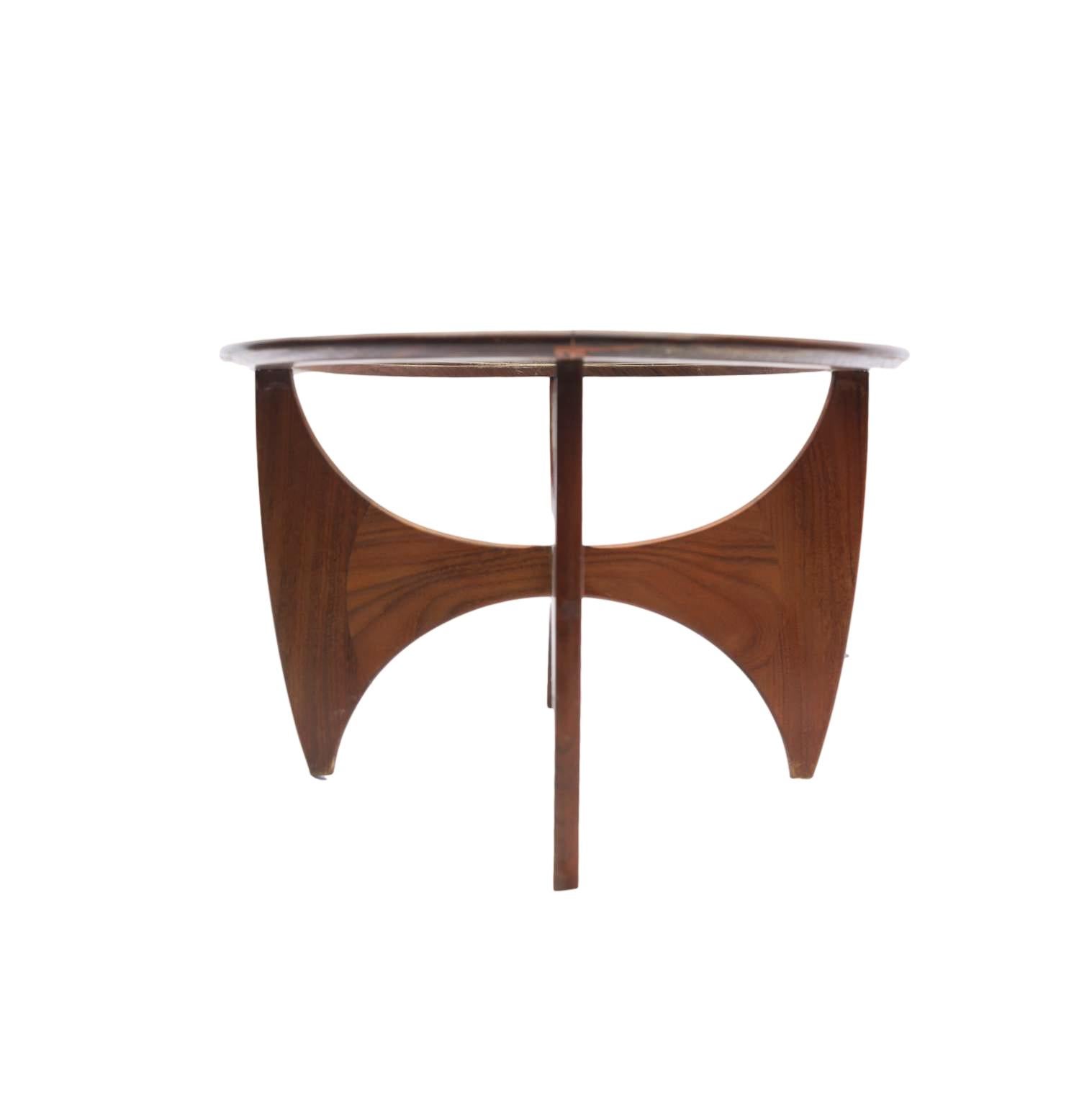 Hand-Crafted Mid-Century Modern G-Plan 'Astro' Oval Coffee Table, Teak, circa 1960