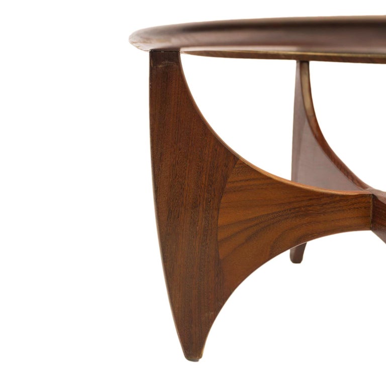 MidCentury Modern GPlan 'Astro' Oval Coffee Table, Teak, circa 1960